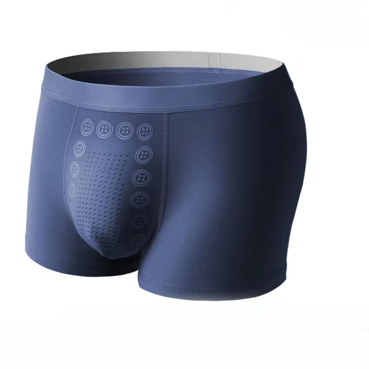 (6-Pack) Magnetic Therapy Men’s Boxer Briefs – Bamboo Comfort & Energetic Support | U-09