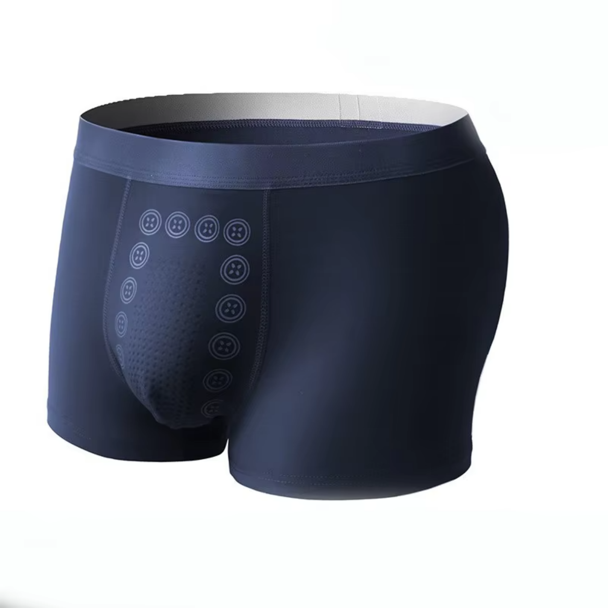 (6-Pack) Magnetic Therapy Men’s Boxer Briefs – Bamboo Comfort & Energetic Support | U-09