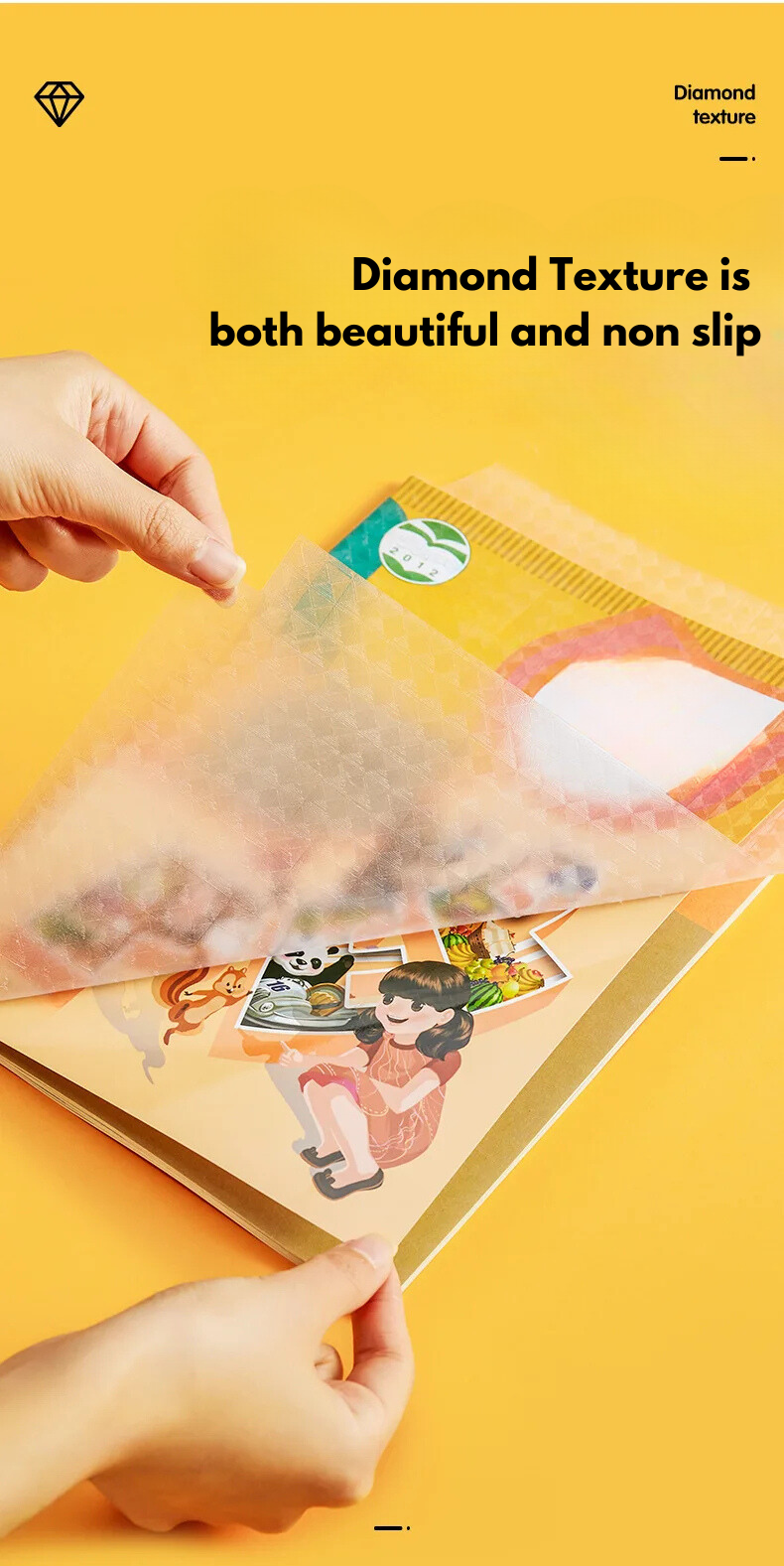 Invisible Self-Stick Book Cover Guards – Pack of 30