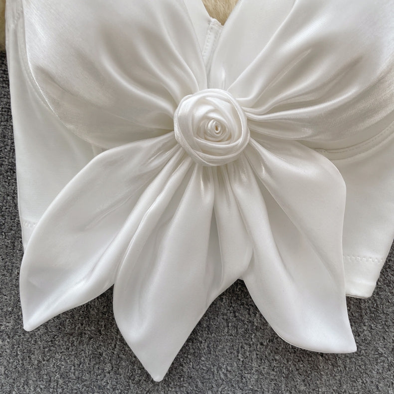Silken Rosebud Bustier