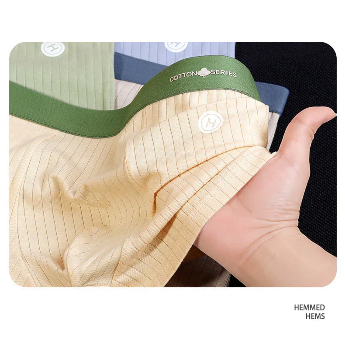Cloudy Cotton Boxer Breif ( Pack Of 10 )