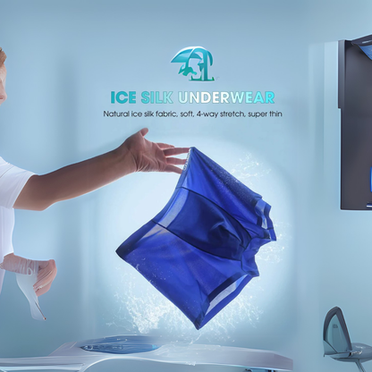 Comfy CoolMen Ice Silk Underwear (Buy 4 Get 4 Free ) | Random Colors