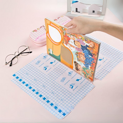 Invisible Self-Stick Book Cover Guards – Pack of 30