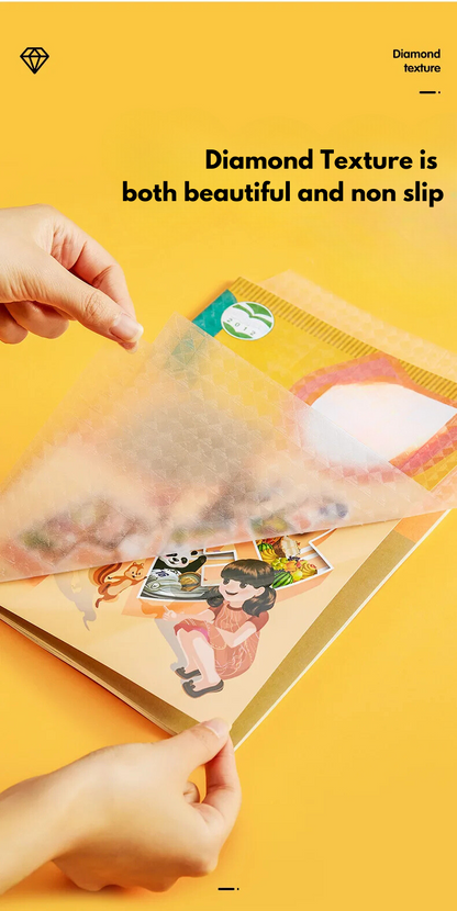 Invisible Self-Stick Book Cover Guards – Pack of 30