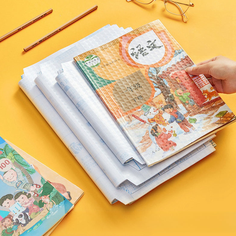 Invisible Self-Stick Book Cover Guards – Pack of 30