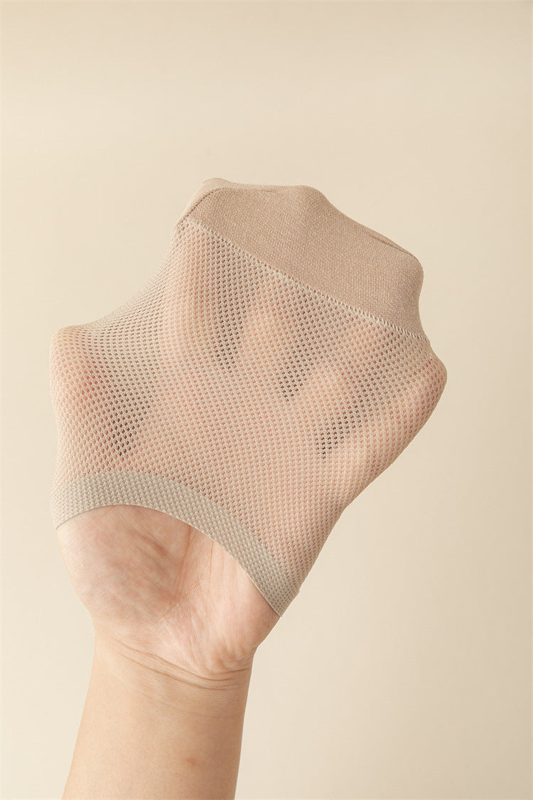Summer Cool Comfort Socks: Breathable Mesh, Non-Slip Grip