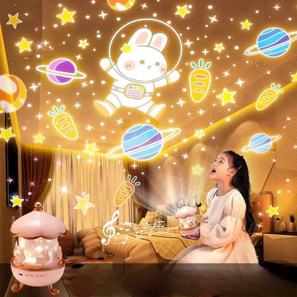 Magical 3-in-1 Starry Sky Projection Lamp – Create a Dreamy Atmosphere!