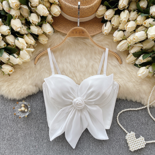 Silken Rosebud Bustier