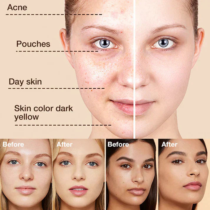 🔥🖤Black Friday Sale:66% OFF🔥Lightweight Waterproof Long-Lasting Natural Finish Foundation