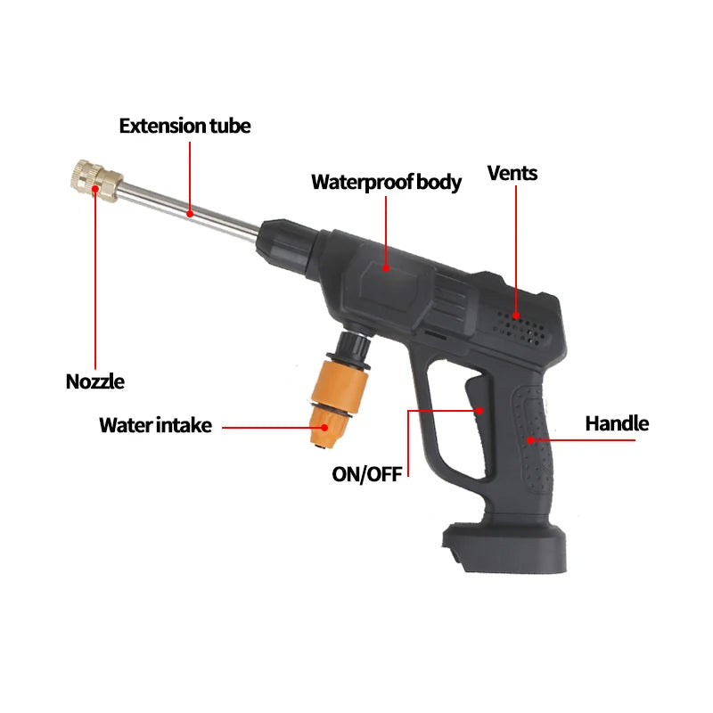Trendara Portable 48V Pressure Washer & Foam Gun