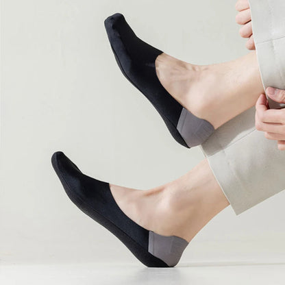 Two-Tone Mesh Boat Socks: Cool, Breathable Comfort & Stylish Summer Look